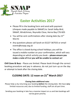 Easter Activities 2017
