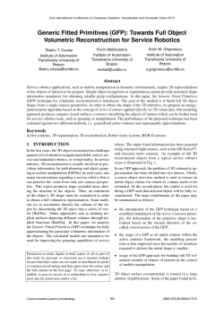 Generic Fitted Primitives (GFP): Towards Full Object Volumetric