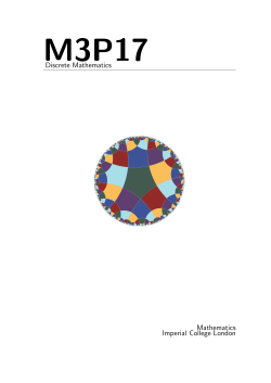 Discrete Mathematics Mathematics Imperial College London