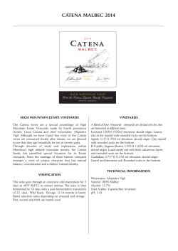 Tasting Notes - Negociants Australia