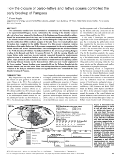 How the closure of paleo-Tethys and Tethys oceans
