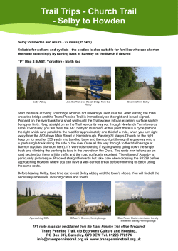 Trail Trips - Selby to Howden