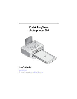 Kodak EasyShare photo printer 500