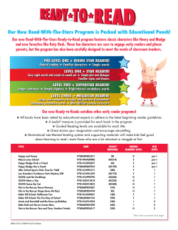 Our New Read-With-The-Stars Program is Packed with Educational