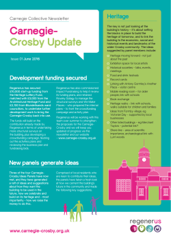 Carnegie- Crosby Update