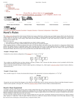 Hund`s Rules - Chemwiki