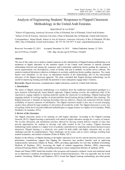 Analysis of Engineering Students` Responses to Flipped Classroom