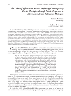 The Color of Affirmative Action