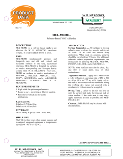 mel-primetm - WR Meadows