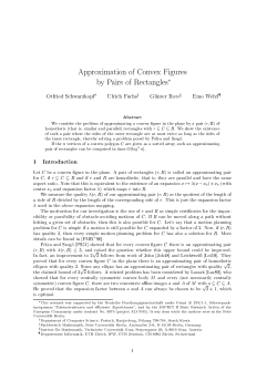 Approximation of Convex Figures by Pairs of Rectangles