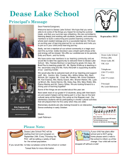 Dease Lake School - School District 87