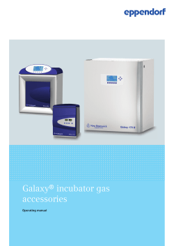 Galaxy&reg; incubator gas accessories - Products
