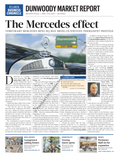 dunwoody market report