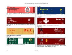 BOX CAR GRAPHICS SETS - Miracle Railroad Products