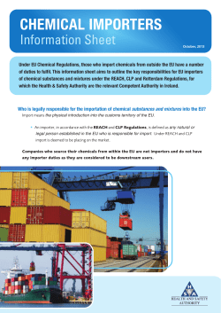 chemical importers
