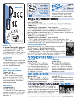 An Evening With the Author Open House en Espa&ntilde;ol