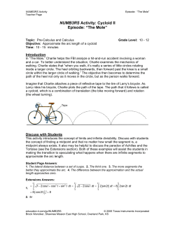 ACTIVITY for NUMB3RS Episode 202: &ldquo;Judgment Call&rdquo;