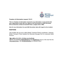 Freedom of Information request 119-13