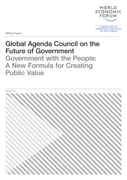 Global Agenda Council on the Future of Government