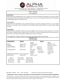 2025/9383 - Heat Treated Fiberglass Fabric
