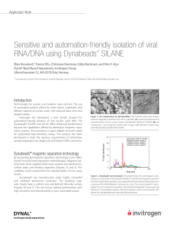 Sensitive and automation-friendly isolation of viral RNA/DNA using