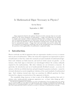 1 Introduction. - Philsci