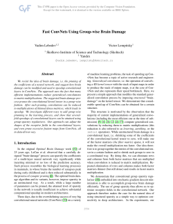 Fast ConvNets Using Group-Wise Brain Damage