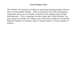 Green Products