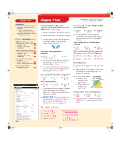 Chapter 7 Test