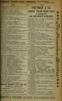 Langley`s San Francisco directory for the year