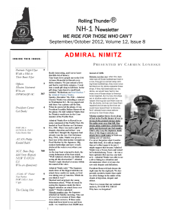 ADMIRAL NIMITZ - Rolling Thunder NH 1