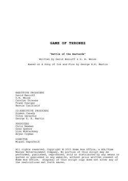 Battle of the Bastards