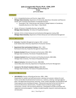 MI-RAN KIM - South Dakota State University