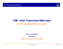 ITM -- Irish Transverse Mercator