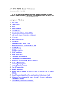 Sexual Offences Act