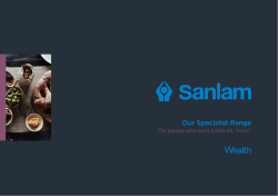 Our Specialist Range