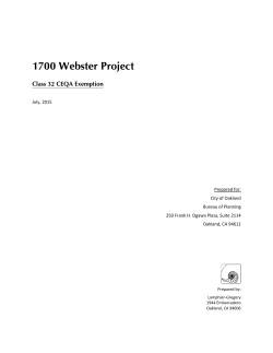 1700 Webster Project