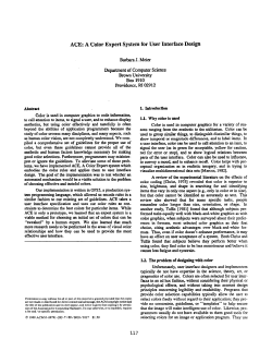 ACE: A Color Expert System for User Interface Design