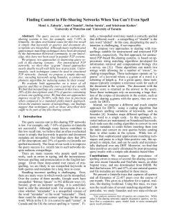 Finding Content in File-Sharing Networks When You Can`t Even Spell