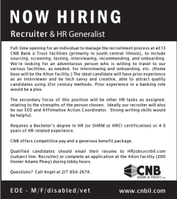 CNB_ALT_HR Recruiter_5-19-17 - Riverbend Growth Association