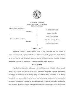 COURT OF APPEALS EIGHTH DISTRICT OF