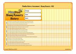 Shang Dynasty