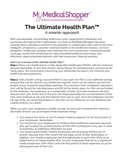 The Ultimate Health Plan