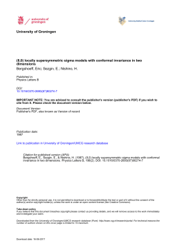 (8,0) locally supersymmetric sigma models with conformal