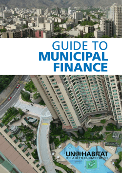 guide to municipal finance