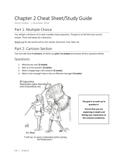 Chpt 2 Cheat Sheet