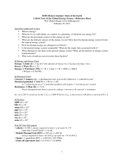 120229 Intro to Global Energy System Handout