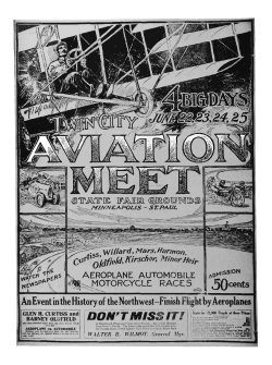 The birth of powered flight in Minnesota / Gerald N