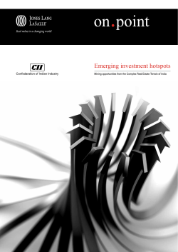 Emerging investment hotspots