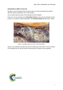 Introduction to Style in Cave Art